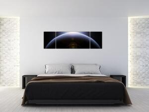 Obraz ciała kosmicznego (170x50 cm)