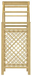 Pergola ogrodowa, 141x97x243 cm, impregnowane drewno sosnowe