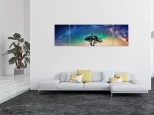 Obraz - Odpoczynek pod gwiazdami (170x50 cm)
