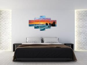Obraz - Zachód słońca (125x70 cm)
