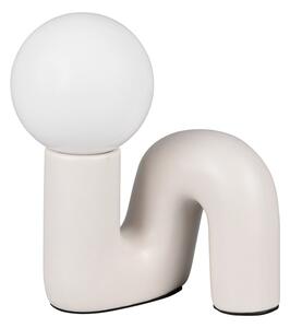 Lampa stołowa ceramiczna w kolorze kości słoniowej (wysokość 21,5 cm) Quinn – Reality