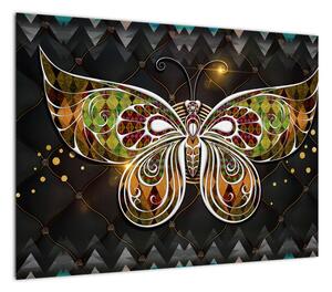Obraz - Magiczny motyl (70x50 cm)