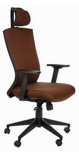 Fotel biurowy SMART brązowy