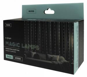 Kurtyna świetlna lampki świąteczne 400 LED 3x2m 6500K DC 5V MAGICZNE LAMPKI Ecolight