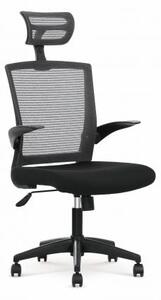 Fotel biurowy VALOR czarny/szary