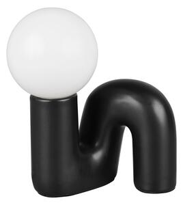 Czarna lampa stołowa ceramiczna (wysokość 21,5 cm) Quinn – Reality