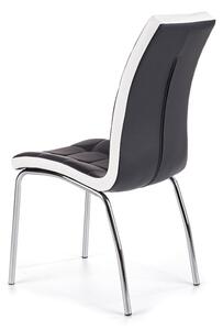 Krzesło K186 czarne/białe