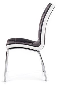Krzesło K186 czarne/białe