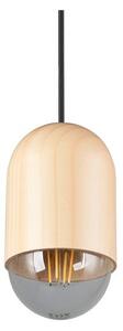 Beżowa lampa wisząca ø 11 cm Nara – Reality