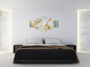 Obraz - Kwitnące kaktusy (125x70 cm)