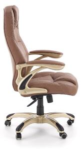Fotel biurowy CARLOS brązowy