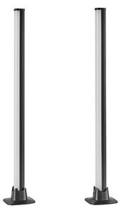 Czarna metalowa lampa stołowa LED (wysokość 55 cm) Boy – Reality