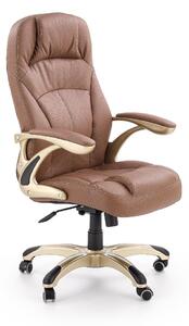 Fotel biurowy CARLOS brązowy