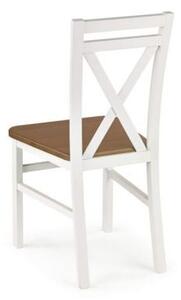 Krzesło DARIUSZ 2 białe/olcha
