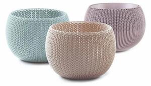 Plastikowe doniczki zestaw 3 szt. ø 15 cm Cozy – Keter