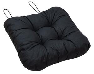 Poduszka na krzesło Soft czarna