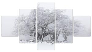 Obraz - Biała zima (125x70 cm)