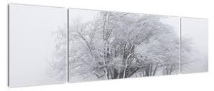 Obraz - Biała zima (170x50 cm)