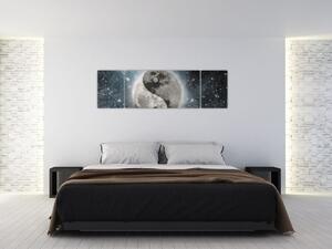 Obraz - Kosmiczna Równowaga (170x50 cm)