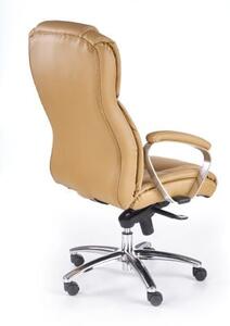 Fotel biurowy FOSTER jasny brązowy