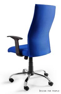 Fotel biurowy BLACK ON BLACK niebieski