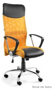 Fotel biurowy VIPER żółty