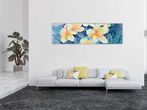 Obraz - Tropikalne krzewy (170x50 cm)