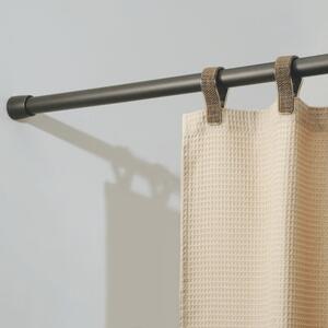 Regulowany drążek w kolorze brązu na zasłonę prysznicową iDesign Rod, dł. 109-191 cm