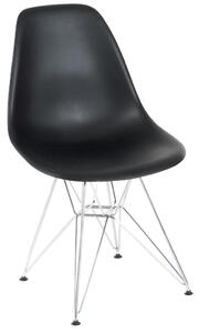 Krzesło P016 PP insp. DSR na chromowanej podstawie
