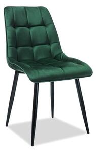 Krzesło CHIC VELVET zielone