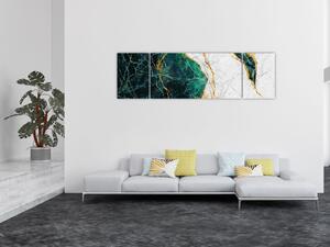 Obraz - Turkusowy marmur (170x50 cm)