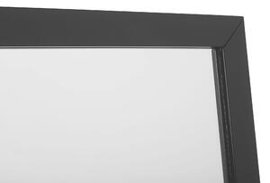 Lustro stojące czarne nowoczesne wysokie plastikowa rama 40 x 140 cm Torcy Beliani