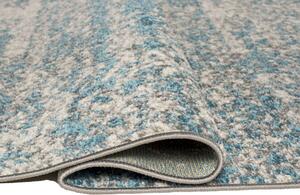 Ciemnoturkusowy dywan przecierany pokojowy - Ecavo 4X