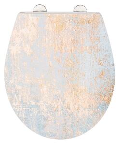 Deska sedesowa z automatycznym zamykaniem 37,5 x 44,5 cm Agate – Wenko
