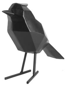 Czarna figurka dekoracyjna w kształcie ptaszka PT LIVING Bird Large Statue