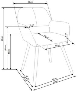 Krzesło K283 beżowe