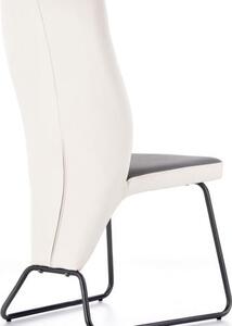 Krzesło K300 szary/biały