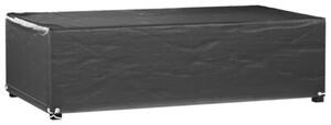 Pokrowce na meble ogrodowe, 2 szt., 8 oczek, 125x70x35 cm