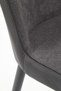 Krzesło K368 szare/ciemno szare