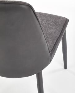 Krzesło K368 szare/ciemno szare