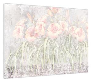 Obraz - Freska lilii (70x50 cm)