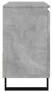 Szafka pod umywalkę, szarość betonu, 65x33x60 cm