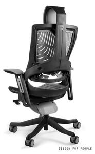 Fotel biurowy WAU 2 czarny/szary elastomer