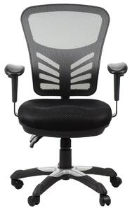 Fotel biurowy HG-0001 szary