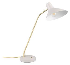 Lampa stołowa z elastyczną konstrukcją w złoto-kremowym kolorze (wysokość 54 cm) Traveller – Trio