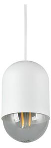 Biała metalowa lampa wisząca ø 11 cm Nara – Reality
