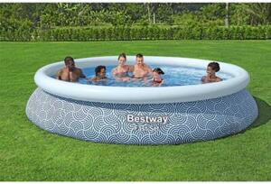 Basen ogrodowy rozporowy Bestway rodzinny dla dzieci 457x84 cm pompa 9w1