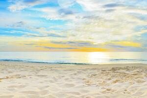 Fototapeta piękna piaszczysta plaża