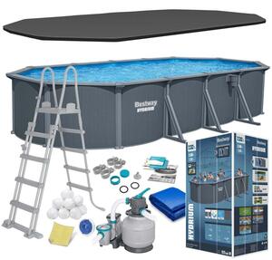 Basen stelażowy Hydrium 732x366x132 Bestway całoroczny 561CW zestaw