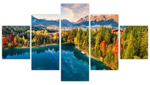 Obraz - Jezioro Urisee, Austria (125x70 cm)